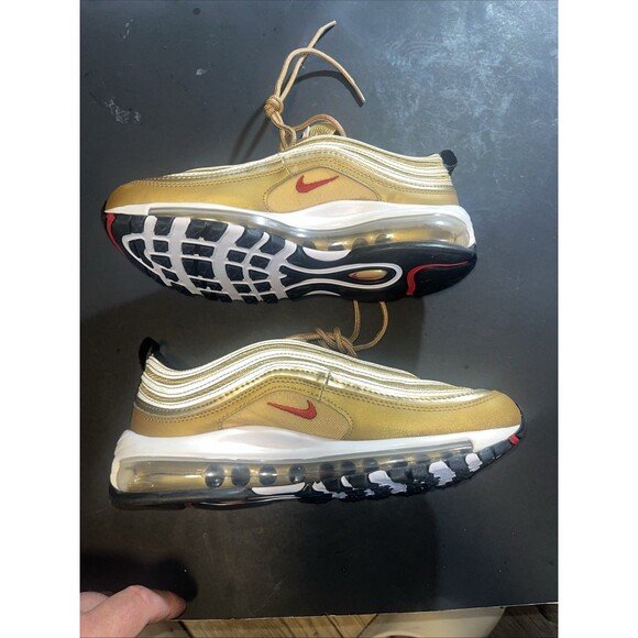 Size 5.5 - Nike Air Max 97 OG QS Metallic Gold main image 6